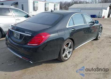 2014 Mercedes-Benz S 63 Amg из США, поврежденный, VIN WDDUG7JB2EA027925